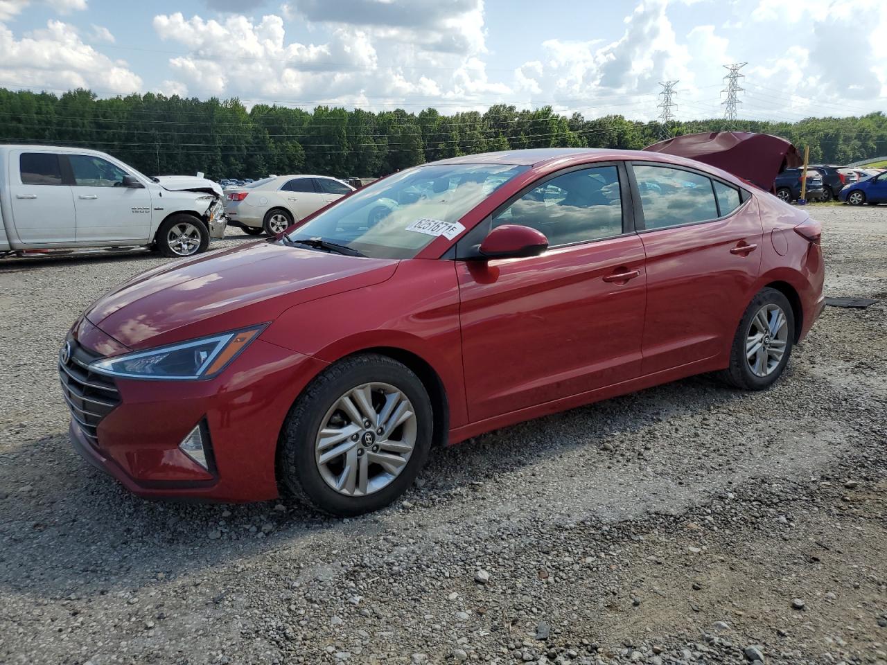 HYUNDAI ELANTRA 2019 KMHD84LFXKU810678