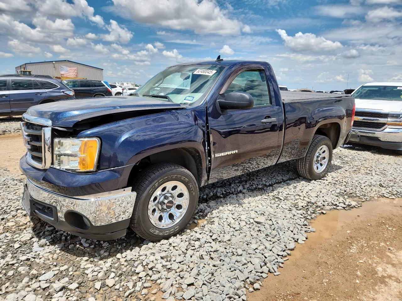 GMC SIERRA 2008 1GTEC14C78Z279431