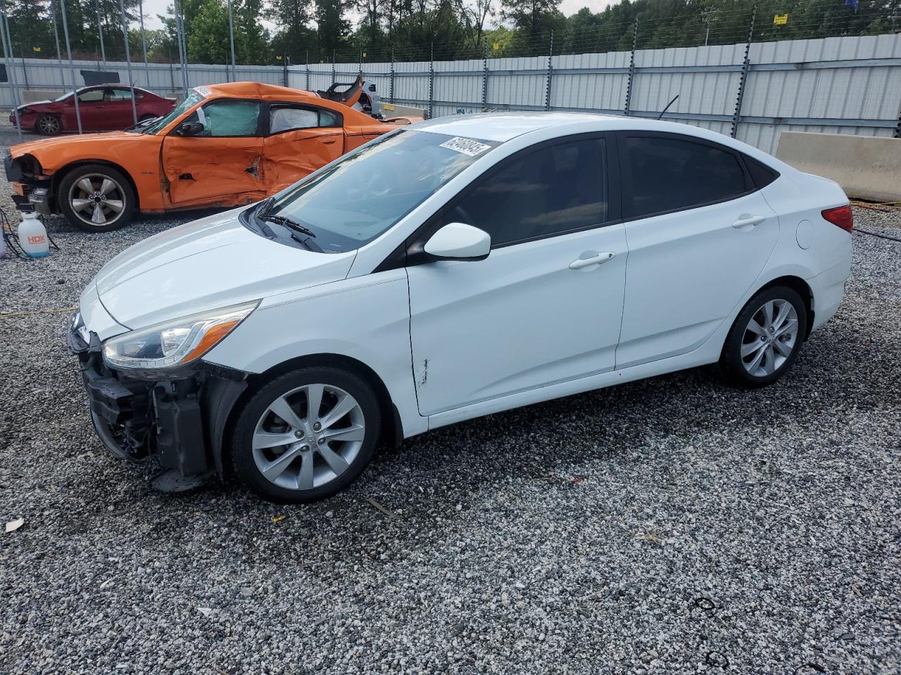 HYUNDAI ACCENT 2014 KMHCU4AE6EU606627