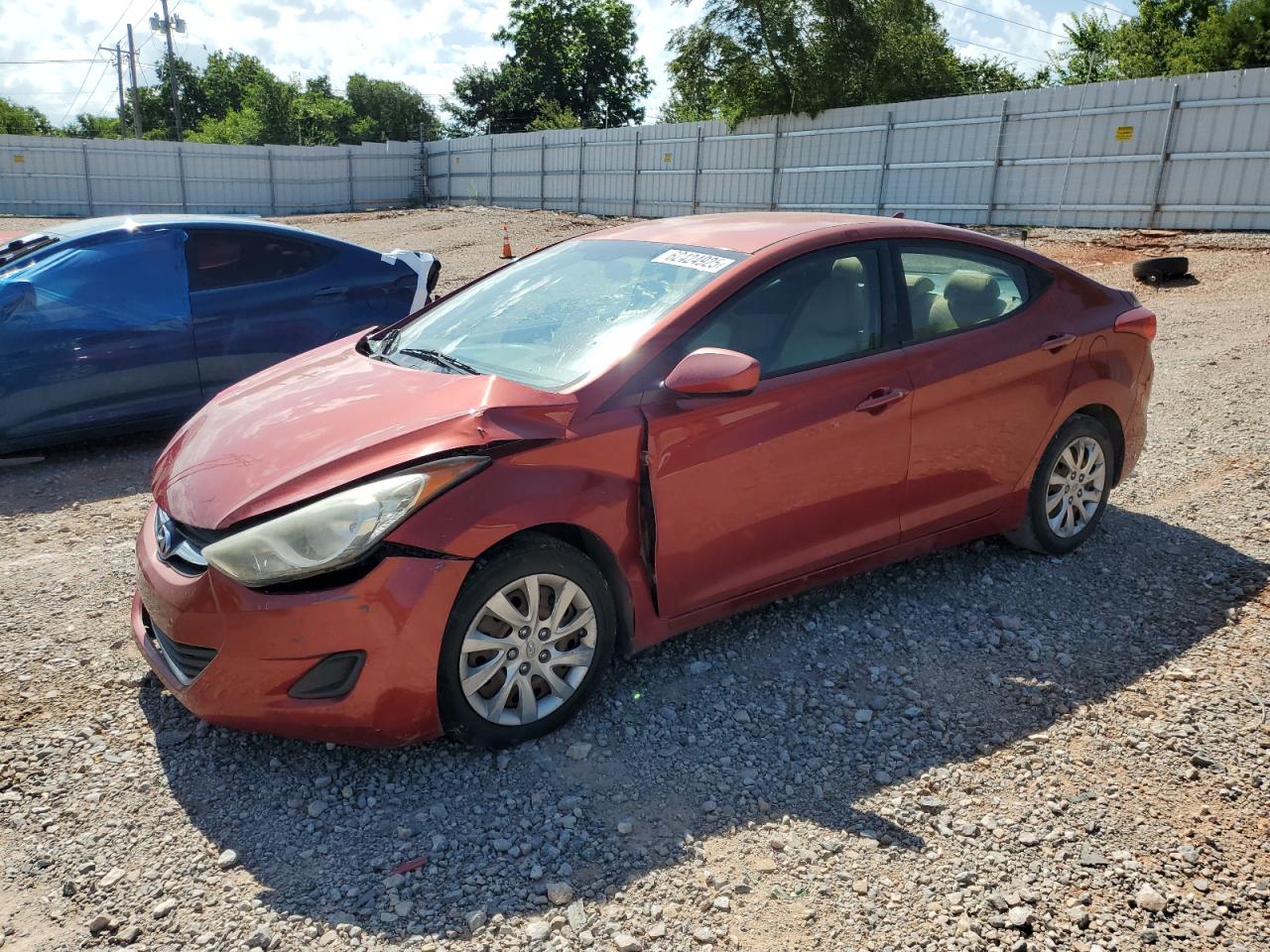 HYUNDAI ELANTRA 2012 KMHDH4AE4CU249096
