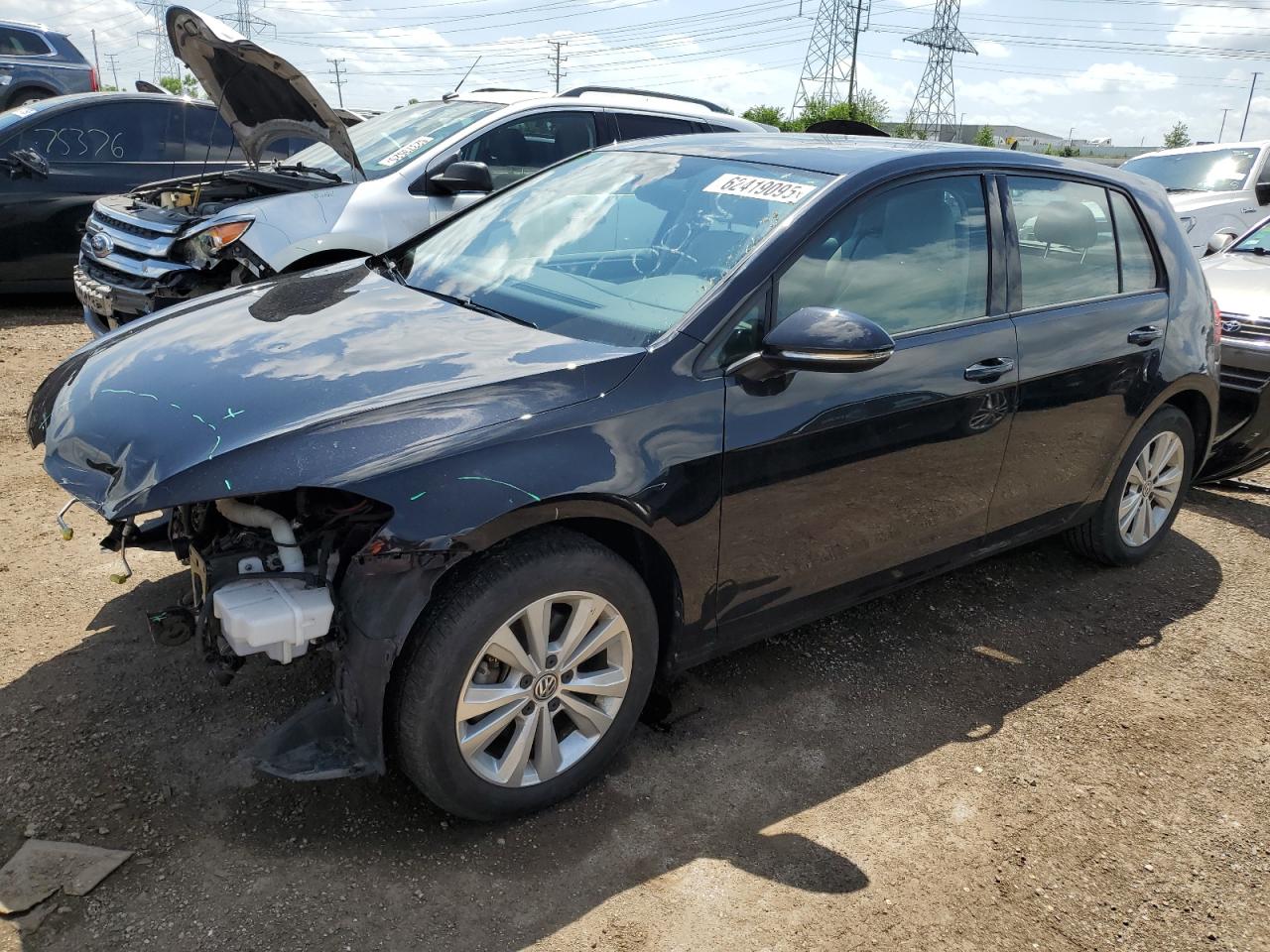 VOLKSWAGEN GOLF 2020 3VWG57AU1LM016684