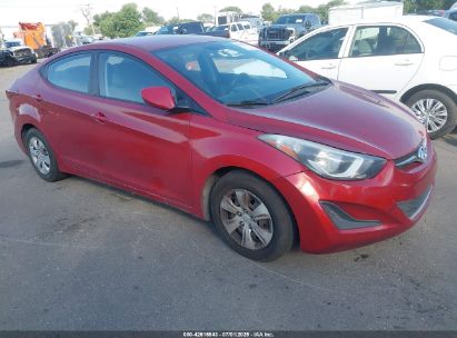 HYUNDAI ELANTRA 2016 KMHDH4AE9GU643179