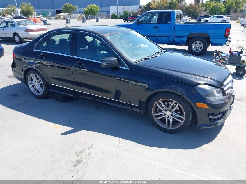 MERCEDES-BENZ C 250 2013 WDDGF4HB2DR301435