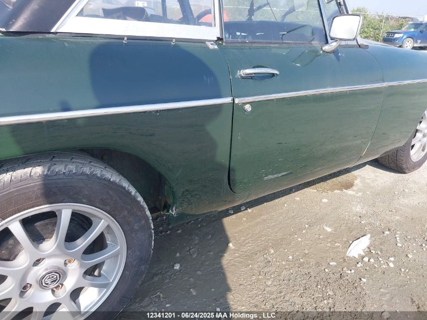 MG MGB 1975 VIN GHN5UF369544G фото 6