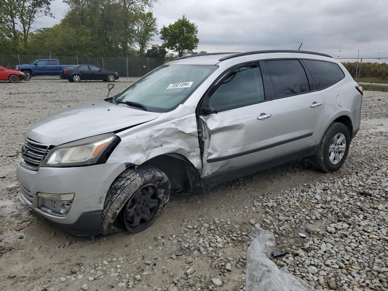 CHEVROLET TRAVERSE 2014 1GNKRFED9EJ215771