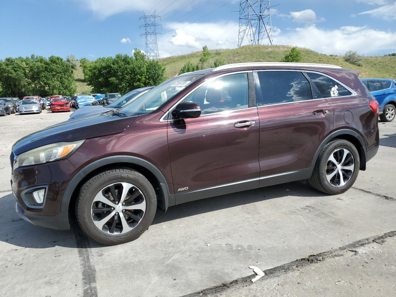 KIA SORENTO 2016 5XYPHDA1XGG001585