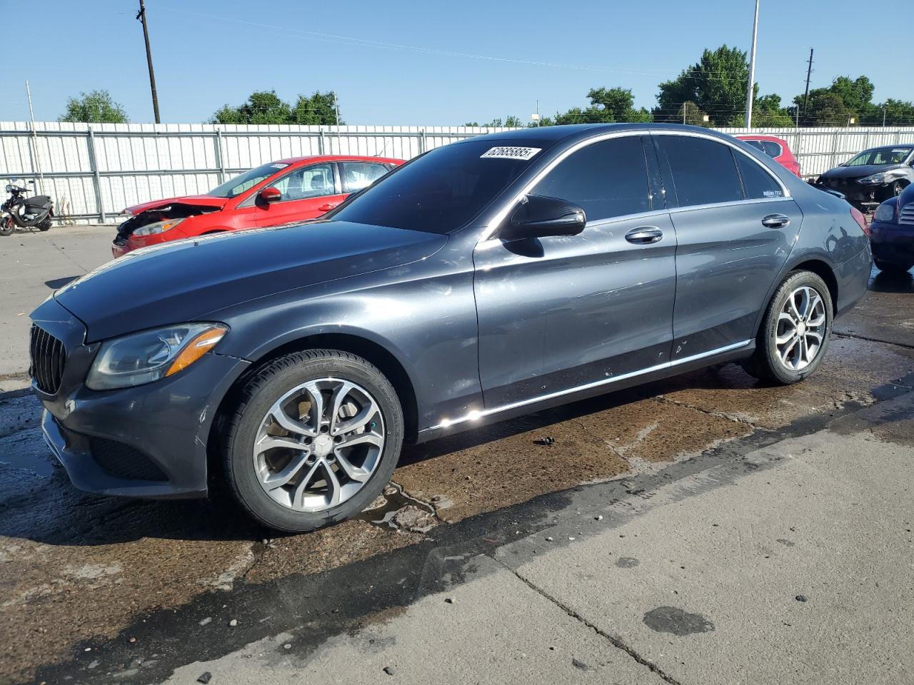 MERCEDES-BENZ C-CLASS 2016 55SWF4KBXGU111924