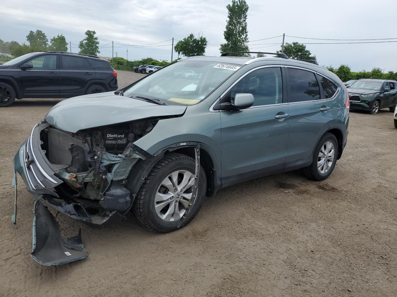 HONDA CRV 2013 2HKRM4H73DH108917