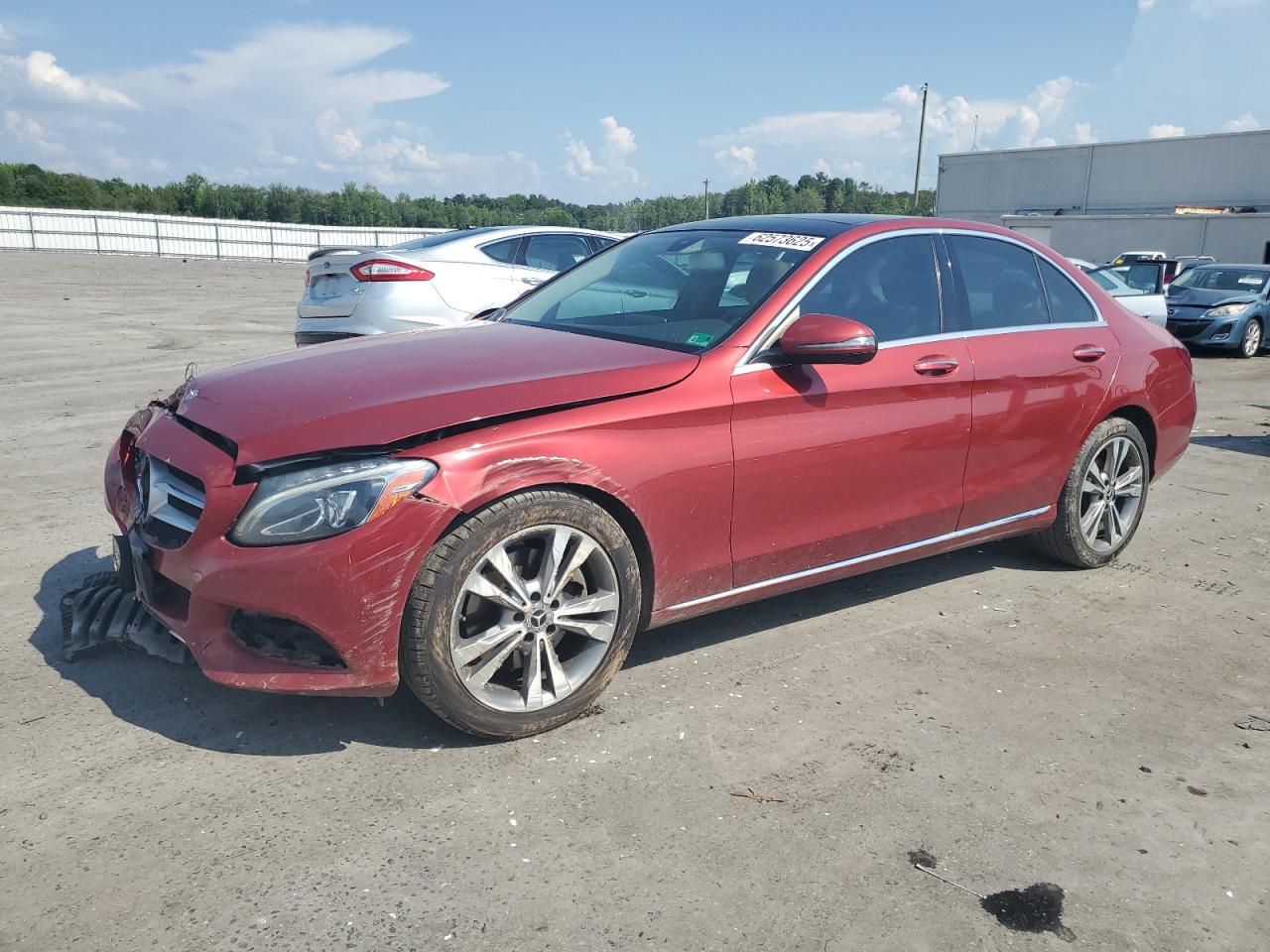 MERCEDES-BENZ C-CLASS 2017 55SWF4KB8HU214258