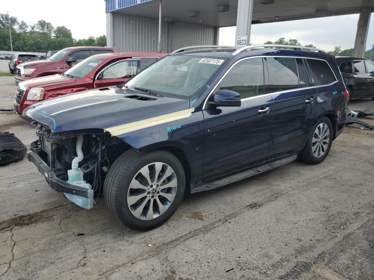 MERCEDES-BENZ GLS-CLASS 2019 4JGDF6EE1KB240068