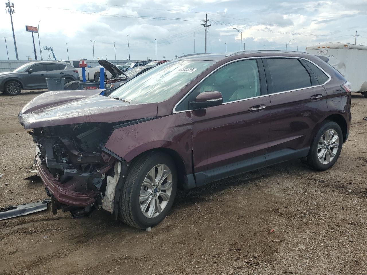 FORD EDGE 2022 2FMPK4K91NBA77439
