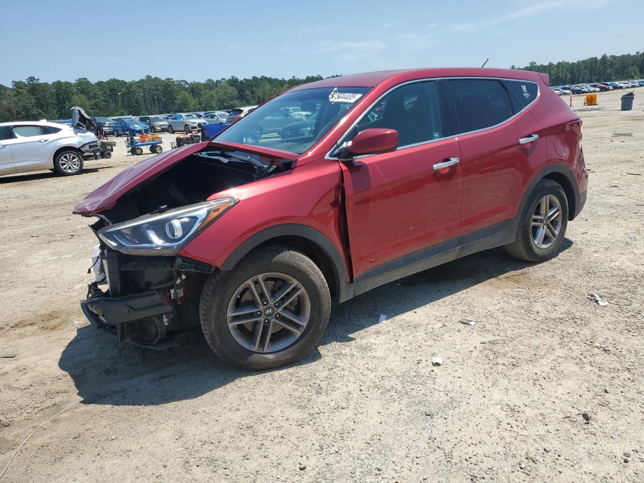 HYUNDAI SANTA FE 2018 5XYZT3LB0JG527366