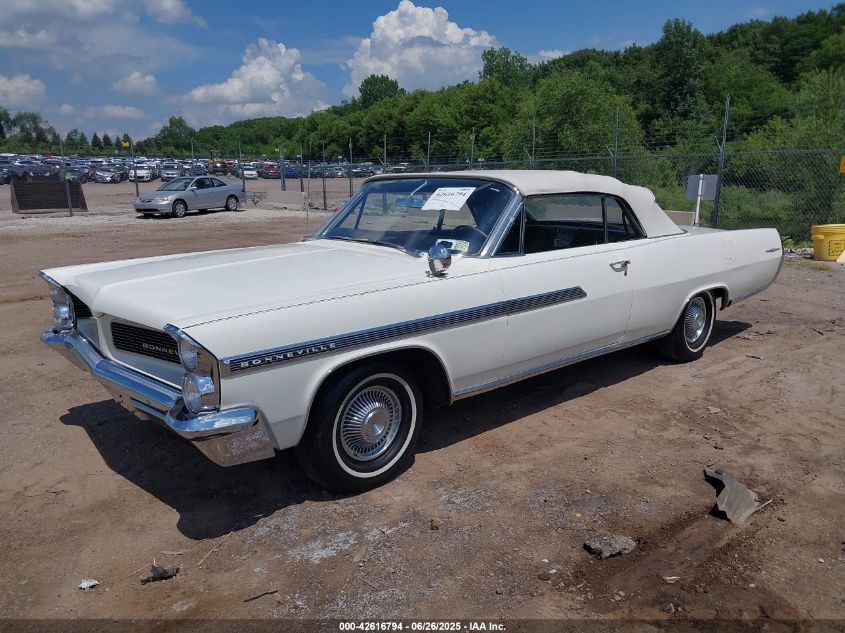 PONTIAC BONNEVILLE CAN 1963 VIN 00000863L51113 фото 2