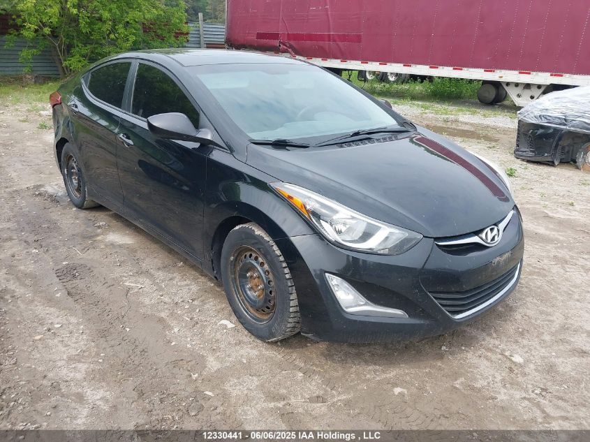 HYUNDAI ELANTRA 2016 KMHDH4AH0GU495417