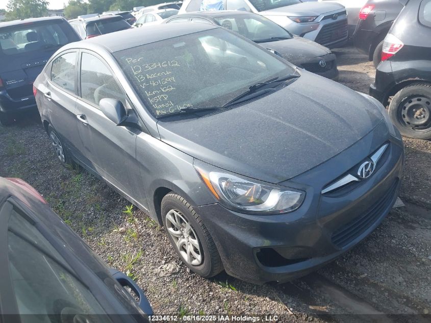 HYUNDAI ACCENT 2013 KMHCT4AE7DU401299