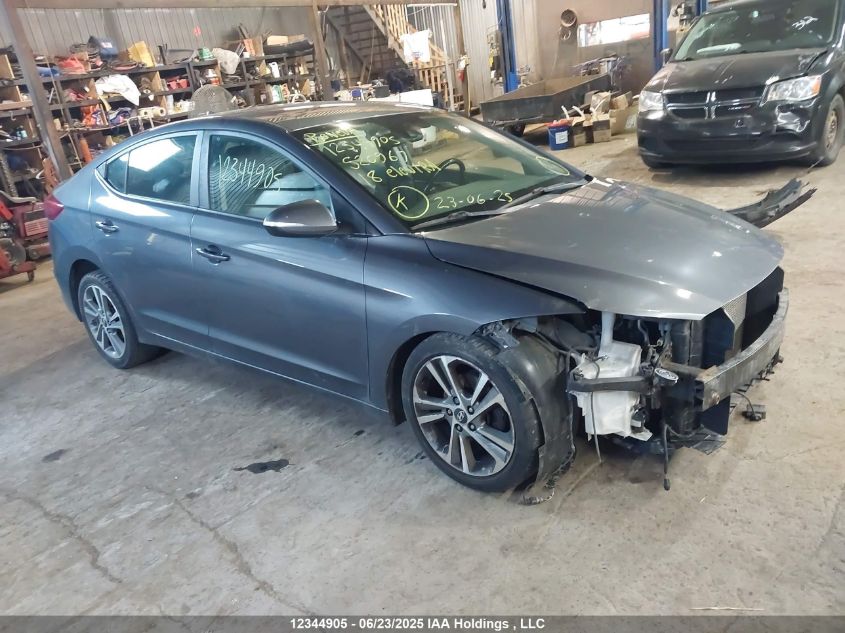 HYUNDAI ELANTRA 2018 KMHD84LF4JU520967